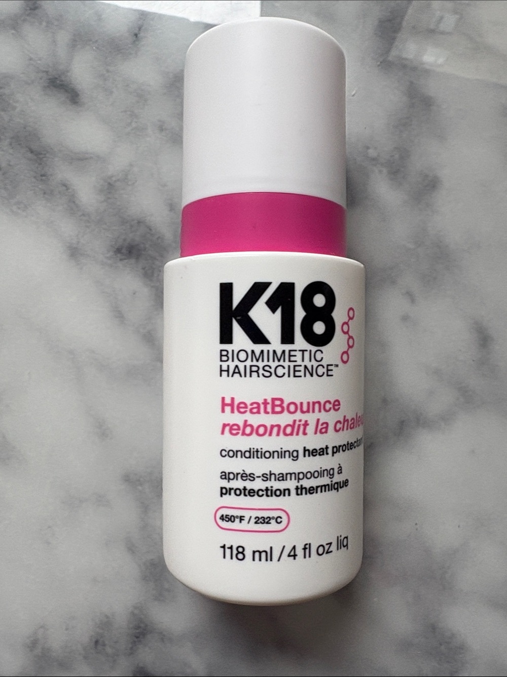 NEW K18 Biommetic Hairscience - HeatBounce Leave-In Conditioner Heat Protectant - Picture 2 of 3